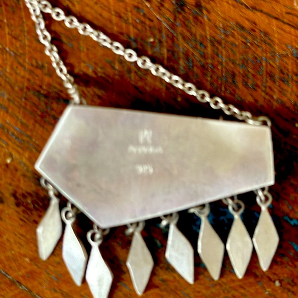 “Coastal Blues” Necklace by Ananda Khalsa. New in box from Sundance. - Picture 7 of 9